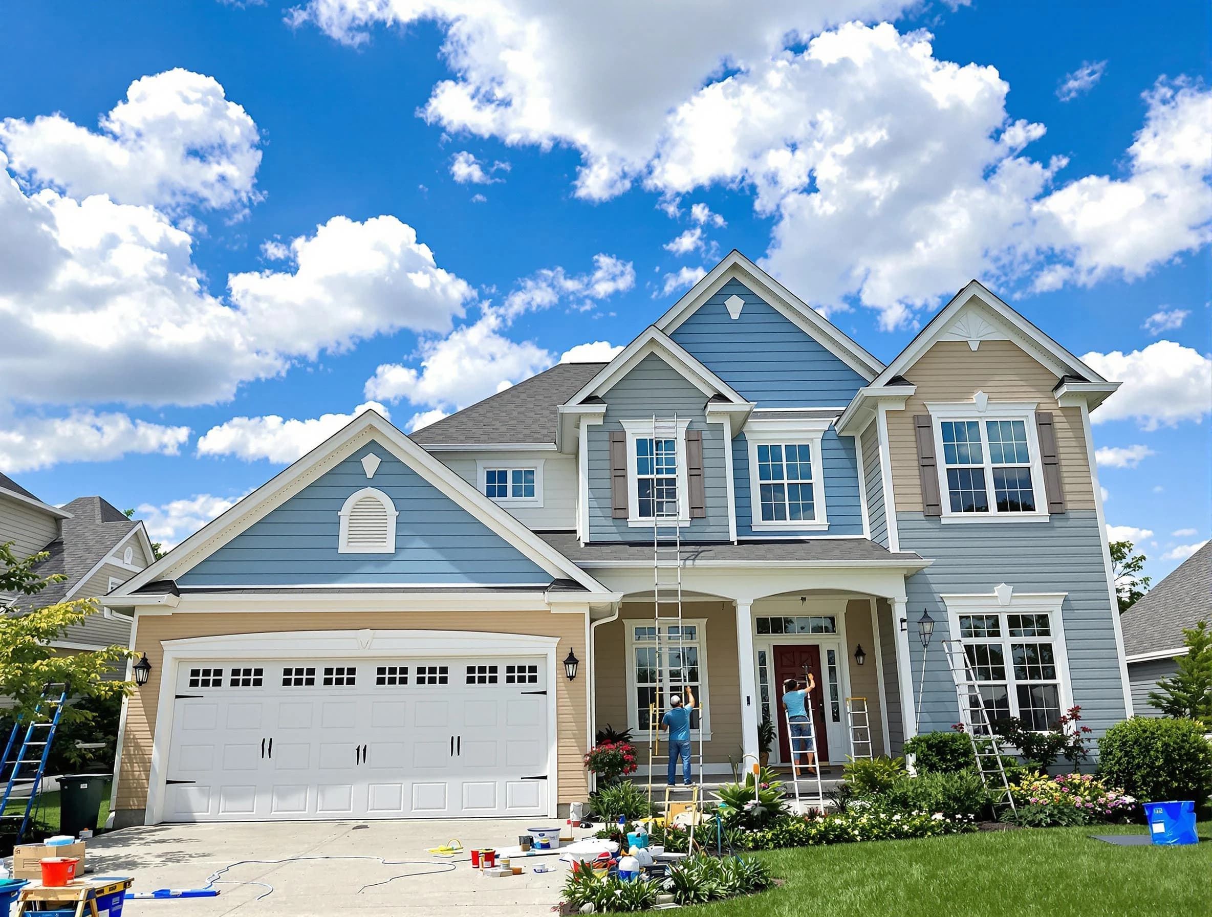 Professional house painting by Avondale House Painters experts in Avondale, AZ