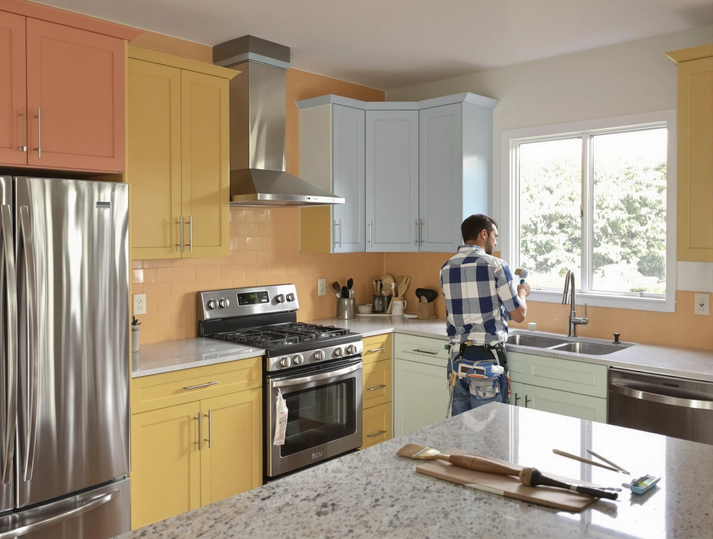 Kitchen and Cabinet Refinish in Avondale